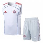 Tracksuit Bayern Munich Without Sleeves 2025-2026 White