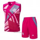 Tracksuit Flamengo Without Sleeves 2025-2026 Pink