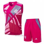 Tracksuit Flamengo Without Sleeves 2025-2026 Pink