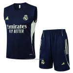 Tracksuit Real Madrid Without Sleeves 2025-2026 Blue