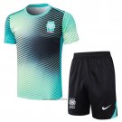 Tracksuit South Korea Short Sleeve 2024-2025 Green - Shorts