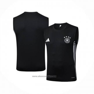Training Shirt Germany Without Sleeves 2025-2026 Black