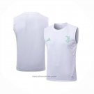 Training Shirt Juventus Without Sleeves 2025-2026 White
