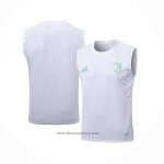 Training Shirt Juventus Without Sleeves 2025-2026 White