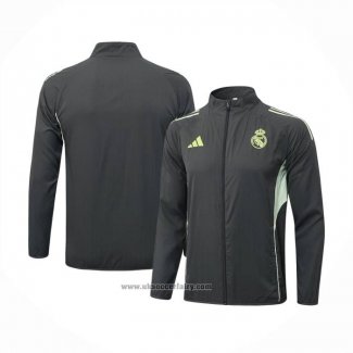 Windbreaker Real Madrid 2025-2026 Grey Green
