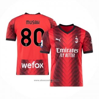 AC Milan Player Musah Home Shirt 2023-2024
