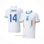 Italy Player Chiesa Away Shirt 2022