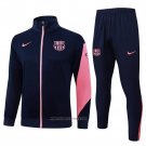 Jacket Tracksuit Barcelona 2025-2026 Blue Pink