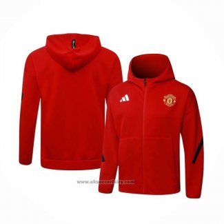 Jacket With Hood Manchester United 2025-2026 Red