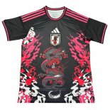 Japan Dragon Shirt 2024-2025 Black and Rosa