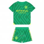 Manchester City Goalkeeper Shirt Kids 2023-2024 Green