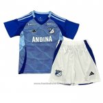 Millonarios Home Shirt Kids 2025