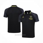 Polo Paris Saint-Germain Jordan 2023-2024 Black