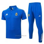 Polo Set del Real Madrid 2025-2026 Blue