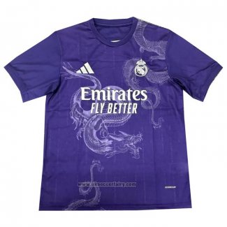 Real Madrid Dragon Shirt 2024-2025 Purpura