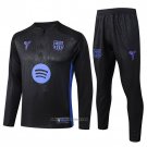 Sweatshirt Tracksuit Barcelona Kids 2025-2026 Black