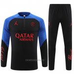 Sweatshirt Tracksuit Paris Saint-Germain Jordan 2022-2023 Black