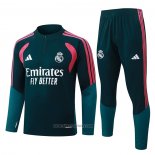 Sweatshirt Tracksuit Real Madrid Kids 2026-2027 Green
