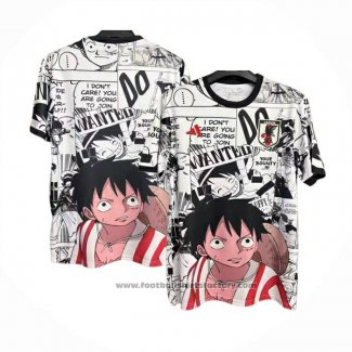 Thailand Japan Cartoon Shirt 2025-2026 White