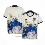 Thailand Japan Special Shirt 2025-2026 White Blue