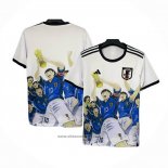 Thailand Japan Special Shirt 2025-2026 White Blue