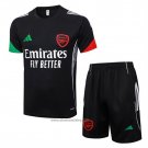 Tracksuit Arsenal Short Sleeve 2025-2026 Black - Shorts