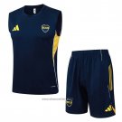 Tracksuit Boca Juniors Without Sleeves 2025-2026 Blue