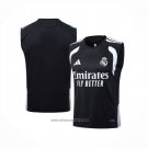 Training Shirt Real Madrid Without Sleeves 2025-2026 Black