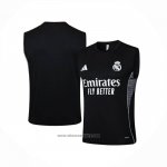Training Shirt Real Madrid Without Sleeves 2025-2026 Black