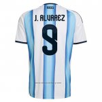 Argentina Player Julian Alvarez Home Shirt 2026