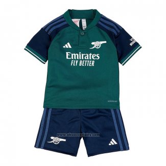 Arsenal Third Shirt Kids 2023-2024