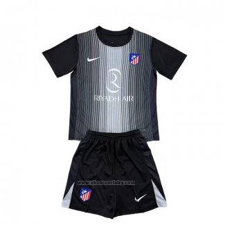 Atletico Madrid Goalkeeper Shirt Kids 2025-2026 Black