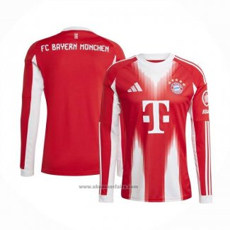 Bayern Munich Home Shirt Long Sleeve 2025-2026