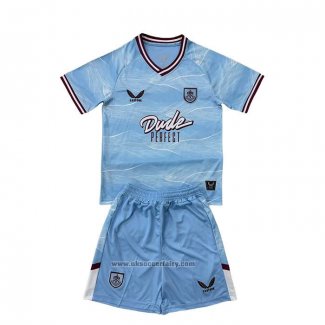 Burnley Away Shirt Kids 2025-2026