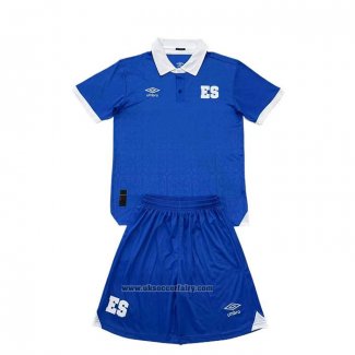 El Salvador Home Shirt Kids 2025