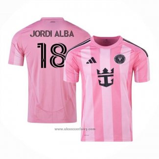 Inter Miami Player Jordi Alba Home Shirt 2025