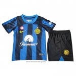 Inter Milan Home Shirt Kids 2023-2024