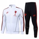 Jacket Tracksuit AC Milan Kids 2025-2026 White