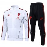 Jacket Tracksuit AC Milan Kids 2025-2026 White