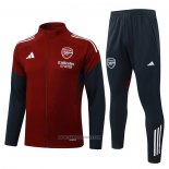 Jacket Tracksuit Arsenal 2025-2026 Red Black