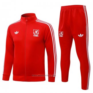 Jacket Tracksuit Liverpool Kids 2026-2027 Red