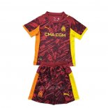 Olympique Marseille Goalkeeper Shirt Kids 2025-2026 Red