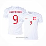Poland Player Lewandowski Home Shirt 2022