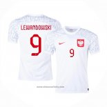 Poland Player Lewandowski Home Shirt 2022