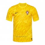 Portugal Goalkeeper Shirt 2024 Yellow