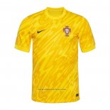 Portugal Goalkeeper Shirt 2024 Yellow