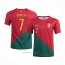 Portugal Player Ronaldo Home Shirt 2022