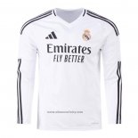 Real Madrid Home Shirt Long Sleeve 2024-2025
