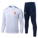 Sweatshirt Tracksuit France Kids 2026-2027 White