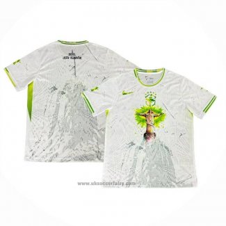 Thailand Brazil Jesus Shirt 2025 White